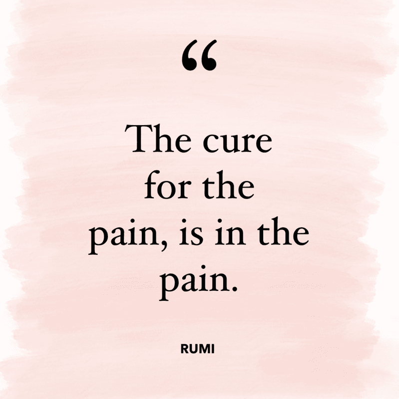 The cure for pain The cure for pain